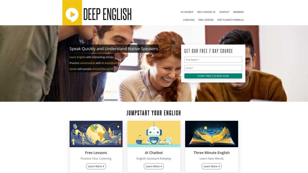 image for Deep English
