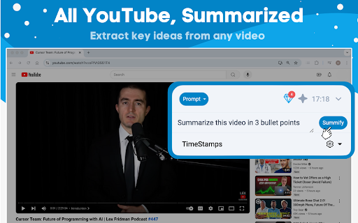 image for Summify: AI Youtube Summarizer With ChatGPT