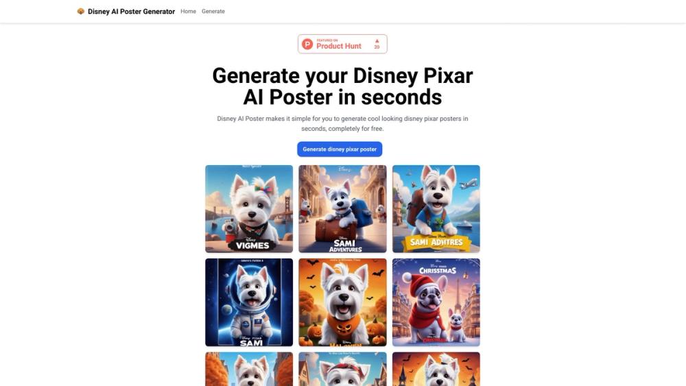 image for Disney AI Poster
