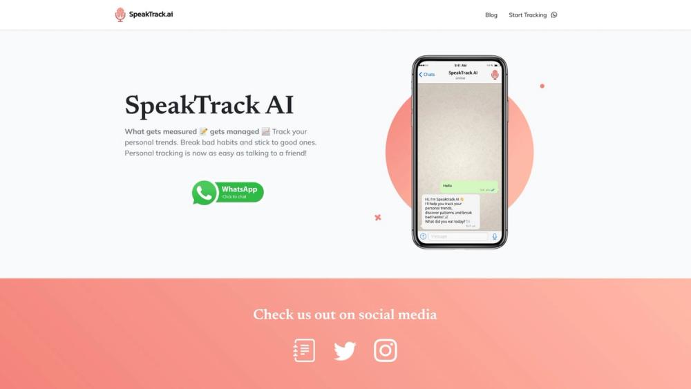 image for Speaktrackai
