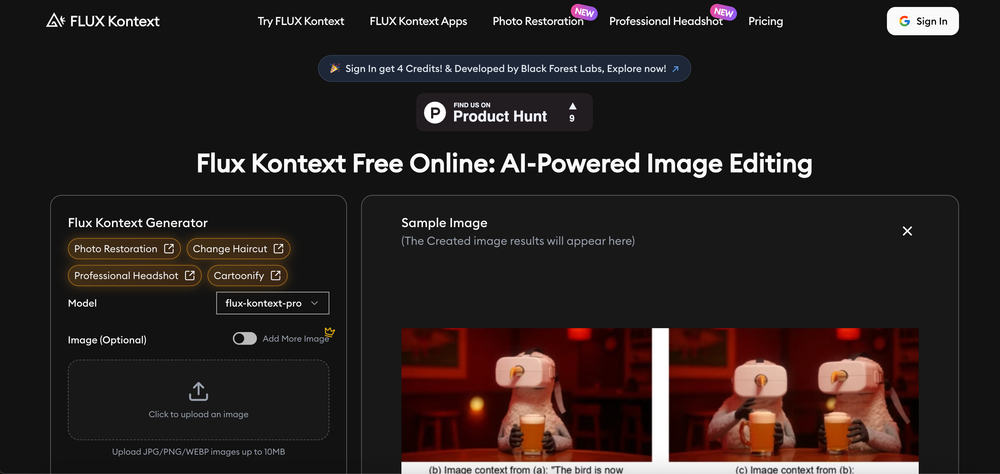 image for Flux Kontext