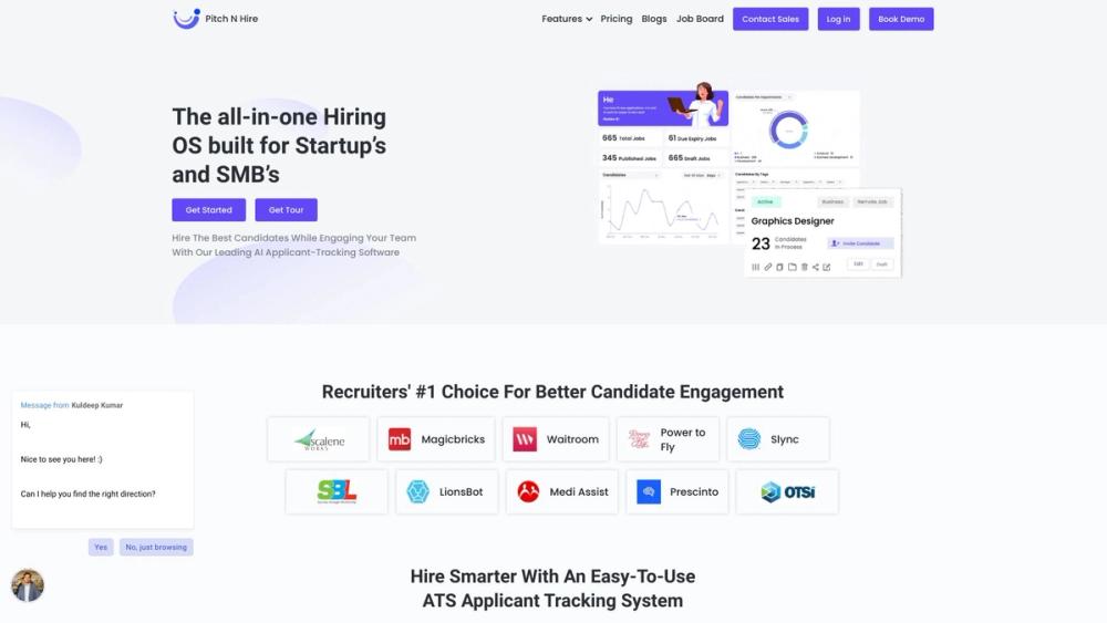 image for Pitch N Hire Applicant Tracking Software
