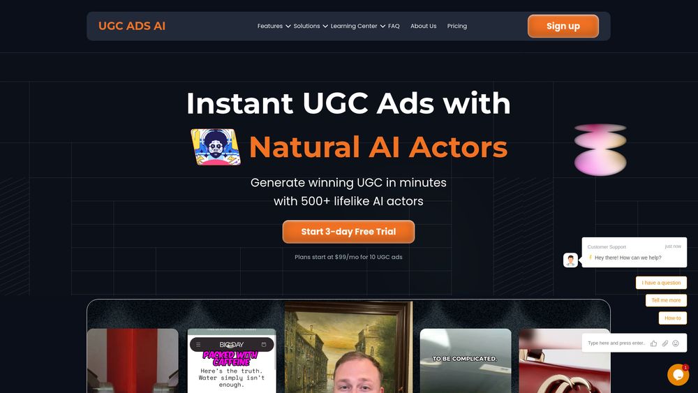 image for UGC Ads AI