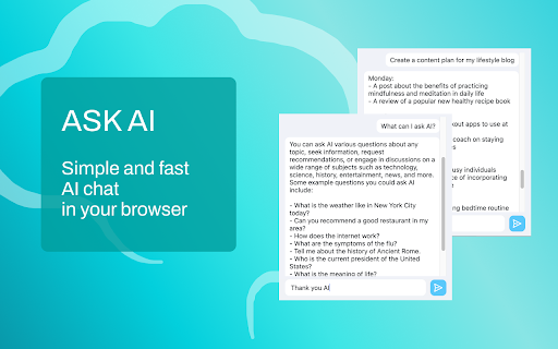 image for Ask AI - GPT chat