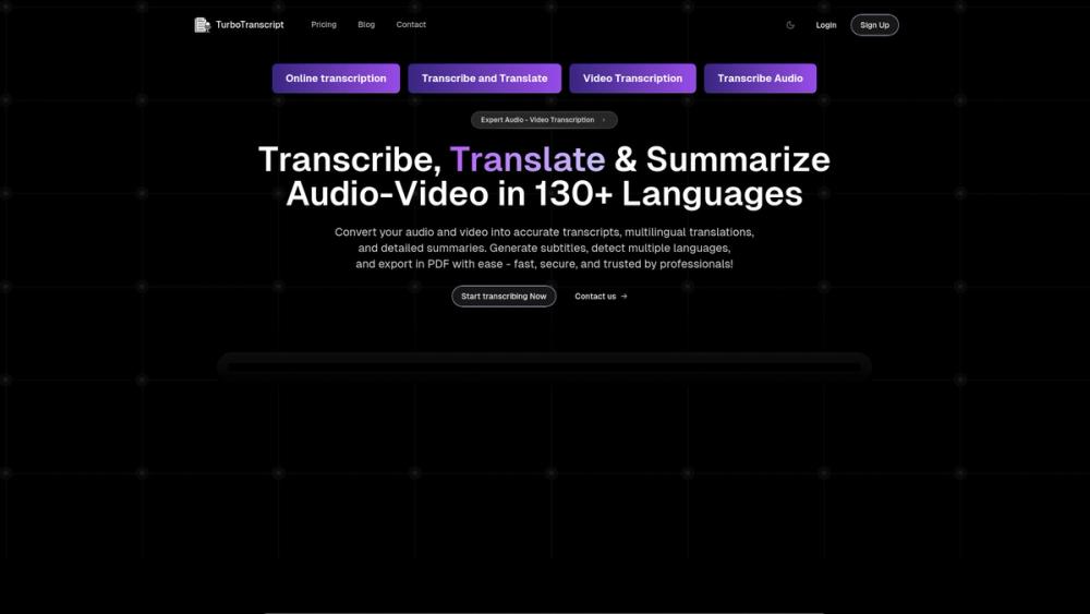 image for TurboTranscript