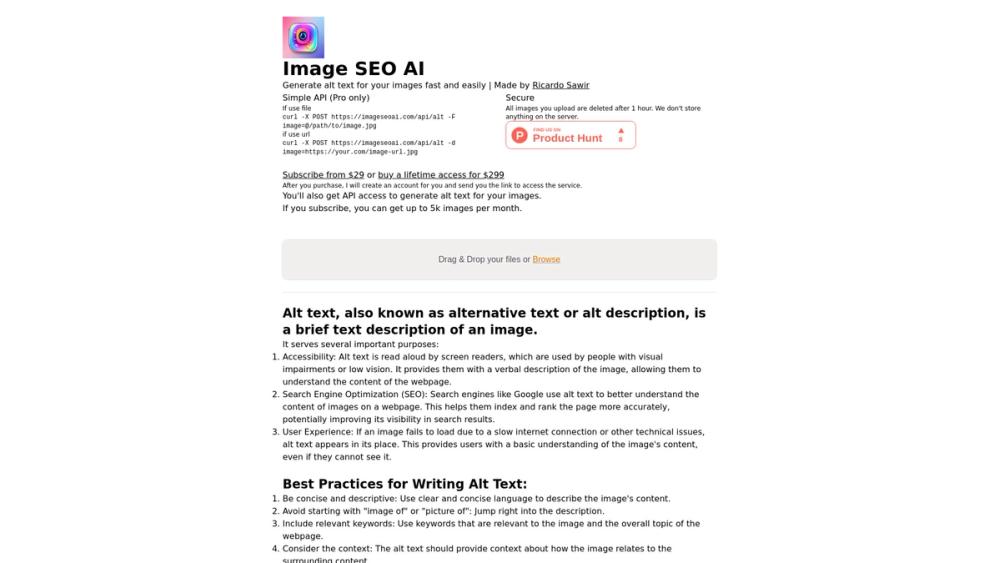image for ImageSEOAI