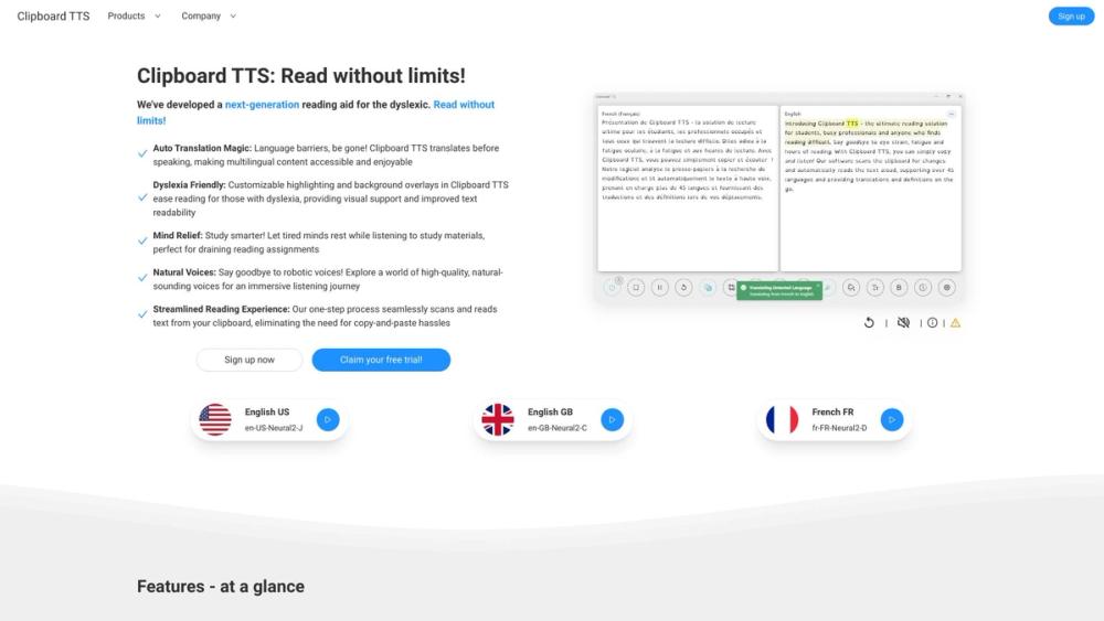 image for Clipboard TTS