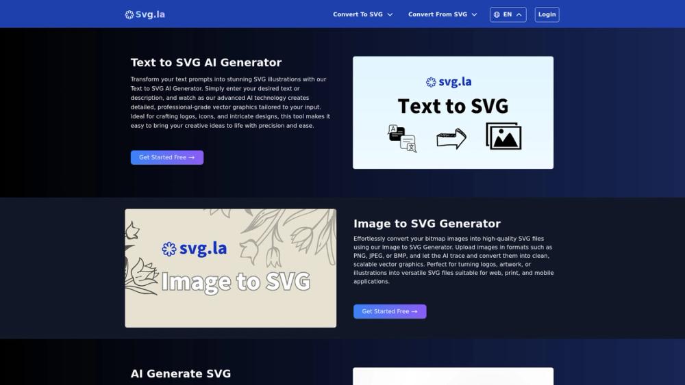 image for Text to SVG AI Generator
