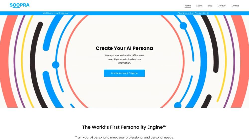 image for Soopra AI Personality Engine