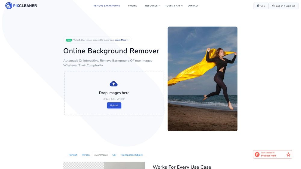 image for Pixcleaner remove background