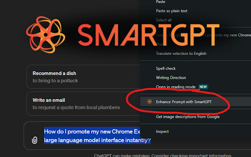 image for SmartGPT Prompt Enhancer
