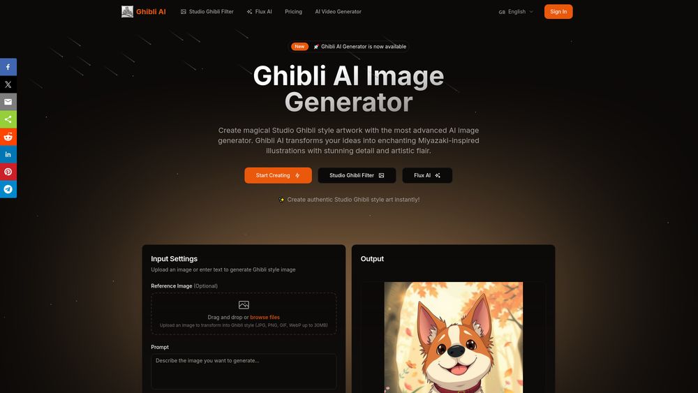 image for Ghibli Studio AI
