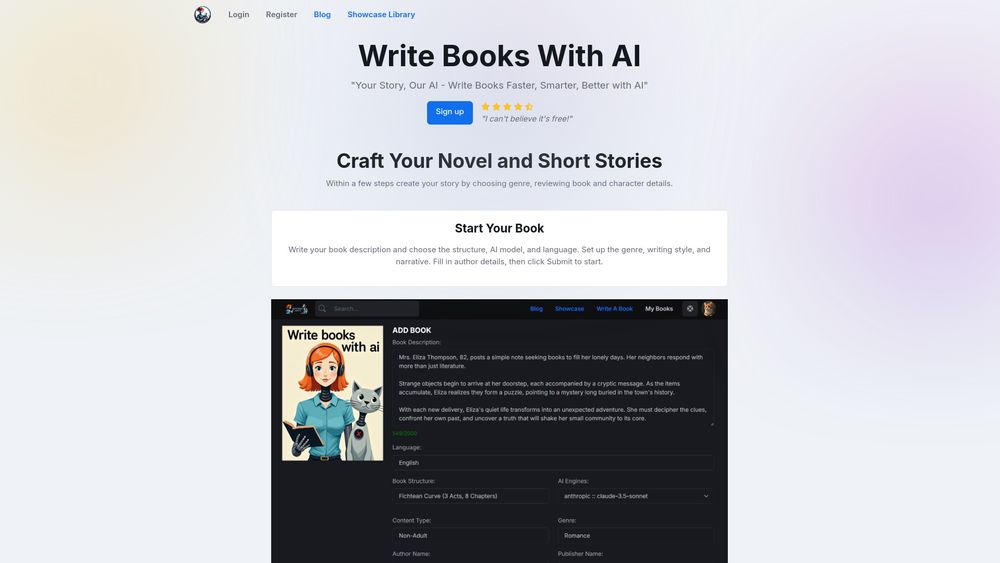 image for Write Books with AI