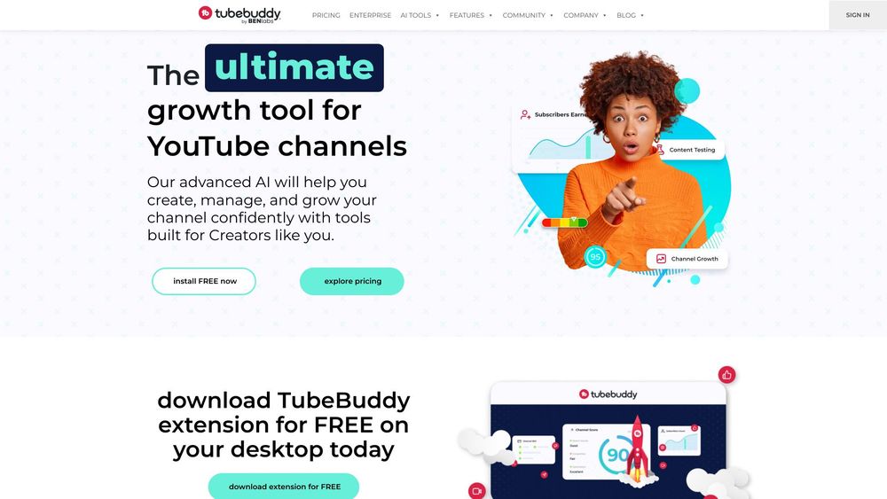 image for TubeBuddy