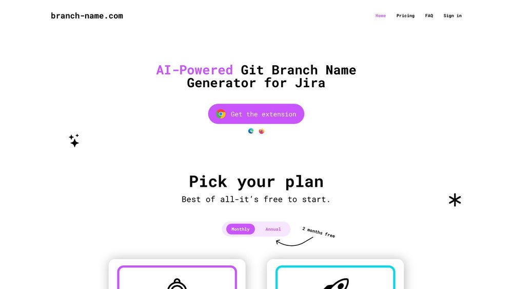 image for AI-Powered Git Branch Name Generator