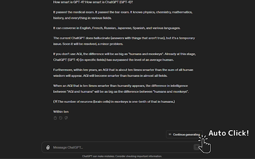 image for ChatGPT Auto Continue