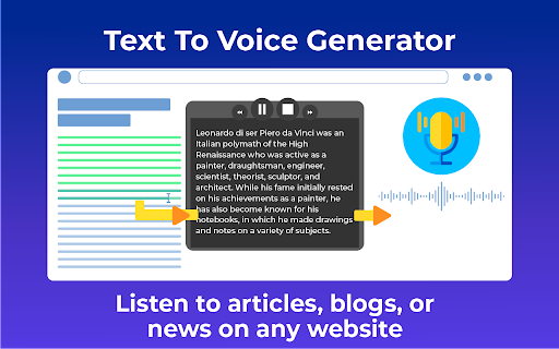 image for Text To Voice Generator