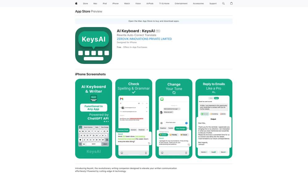 image for AI Keyboard : KeysAI
