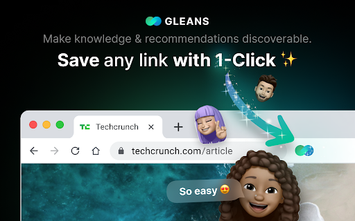 image for Save to Gleans ✨