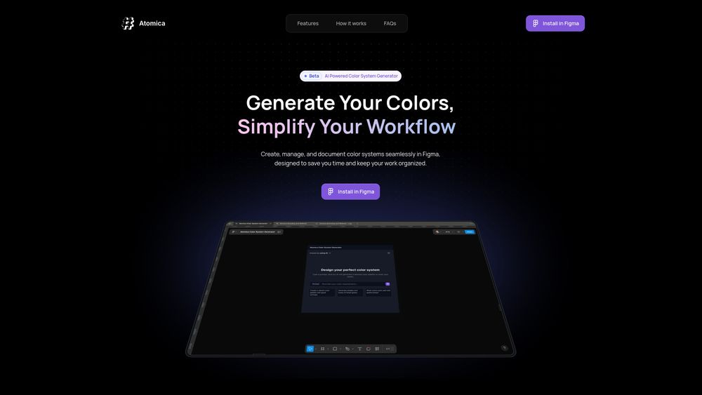 image for Atomica: Simplify Color Workflow