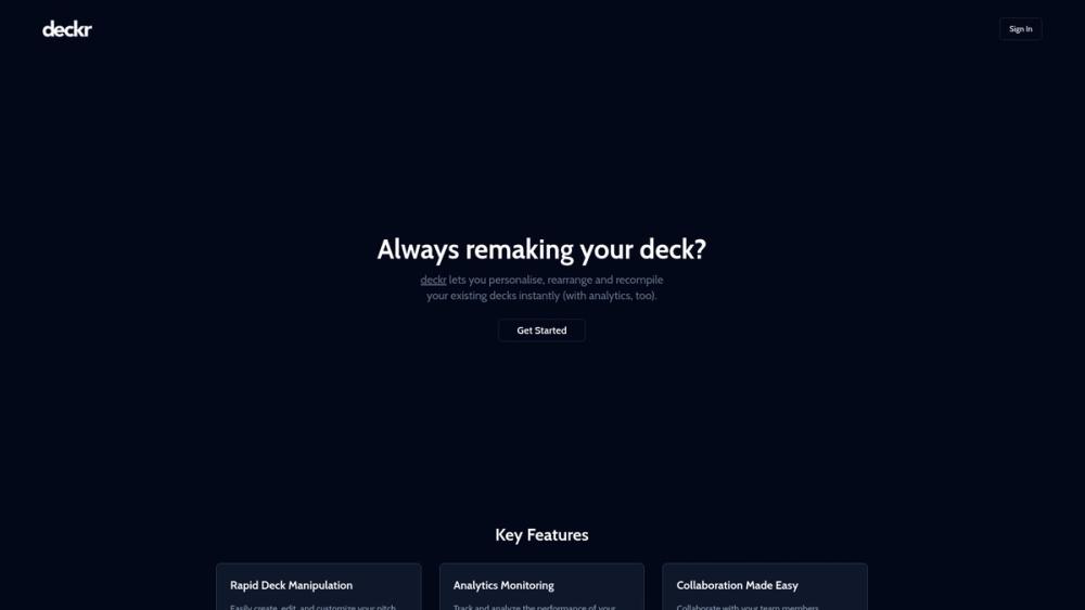 image for deckr