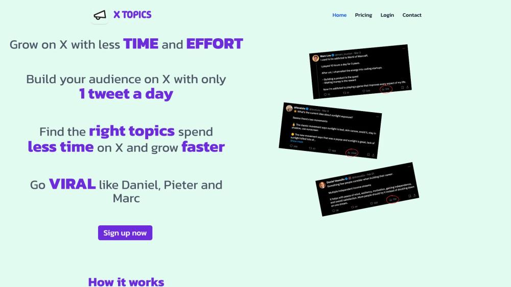 image for X Topics