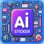 Icon for sticker maker ai