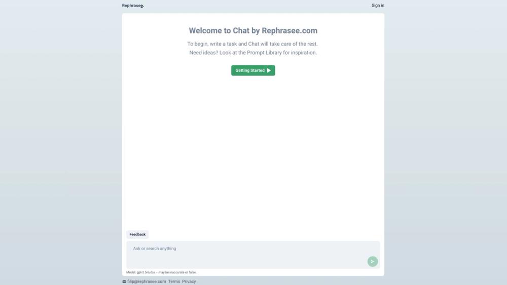 image for Rephrasee – Powered by AI