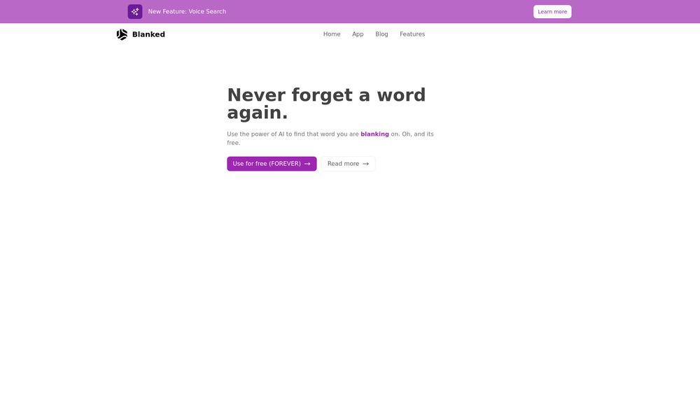 image for Blanked
