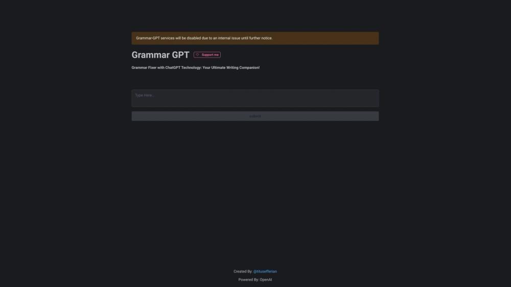image for Grammar-GPT