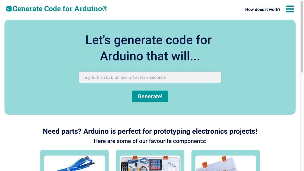 image for Duino Code Generator