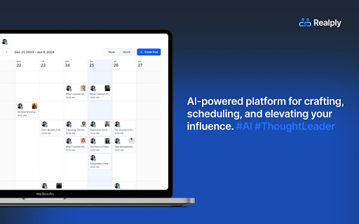 image for Realply: AI LinkedIn Outreach