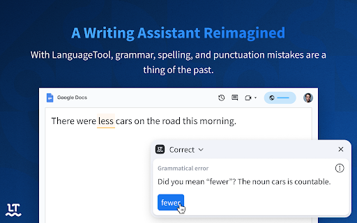 image for AI Grammar Checker & Paraphraser – LanguageTool