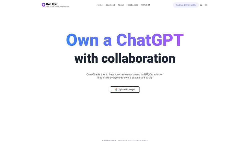 image for Own Chat