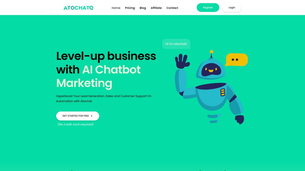 image for Atochat - Chatbot Marketing Software