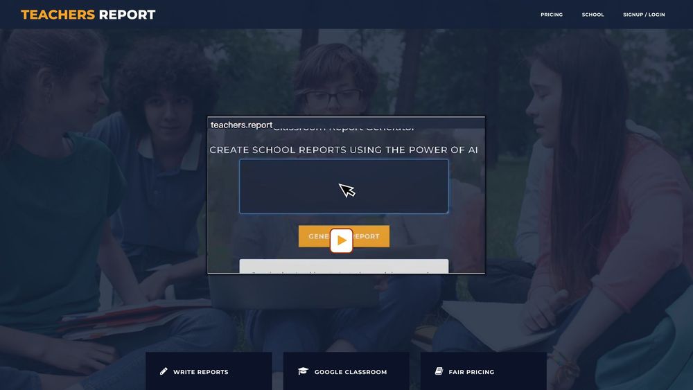 image for Teachers Report Writer