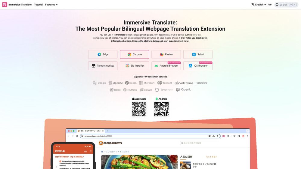 image for Immersive Translate