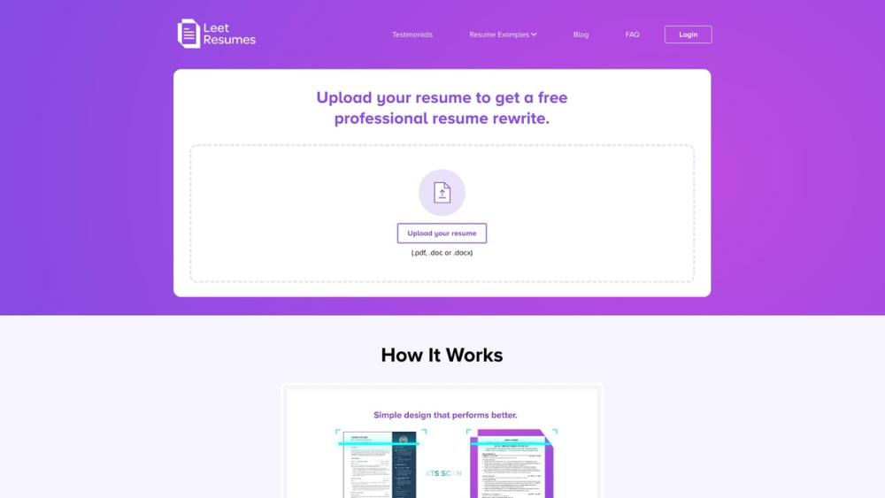 image for Leet Resume: Expert, AI-Assisted Resumes
