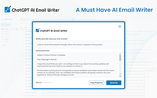 image for ChatGPT AI Email Writer