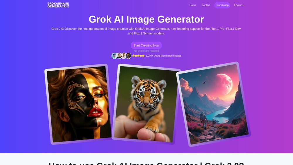 image for Grok AI Image Generator 2.0