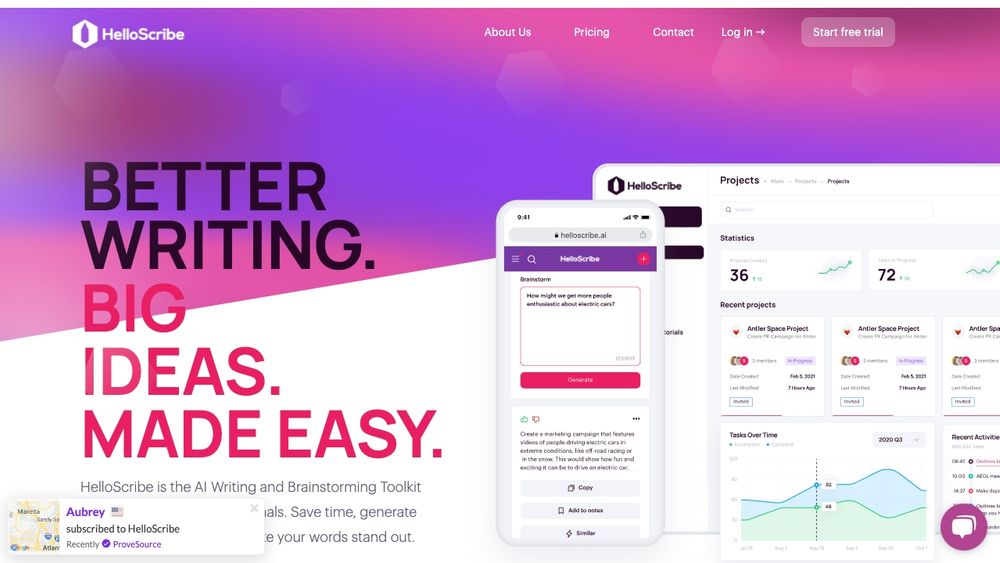 image for HelloScribe