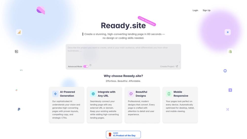 image for Reaady.site