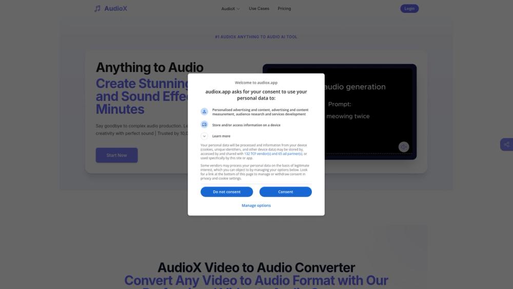 image for AudioX