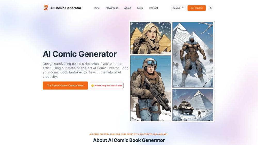 image for AI Comic Generator