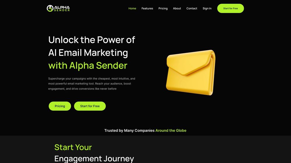 image for Alpha Sender