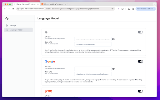 image for Kigma - Advanced AI web extension