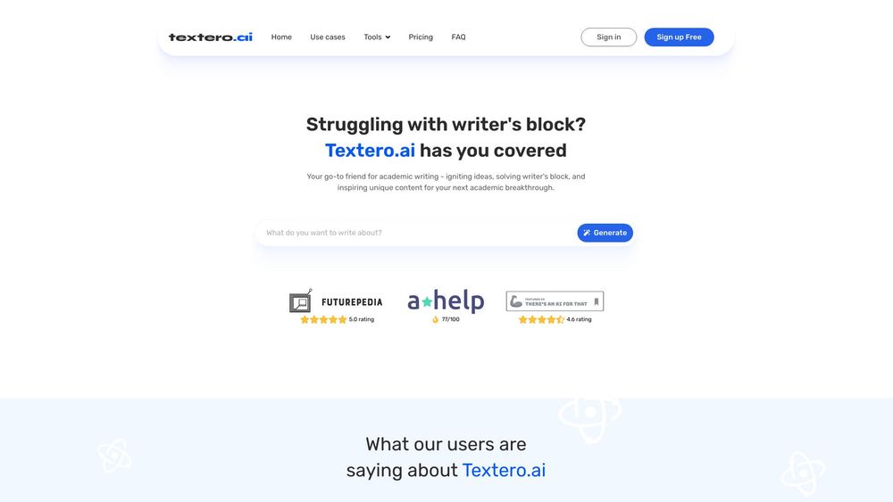 image for Textero.ai Essay Writer