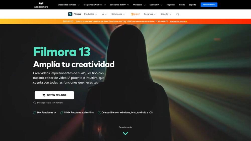 image for Wondershare Filmora ES