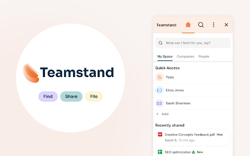 image for Teamstand - Store, File, & Find Docs in Gmail
