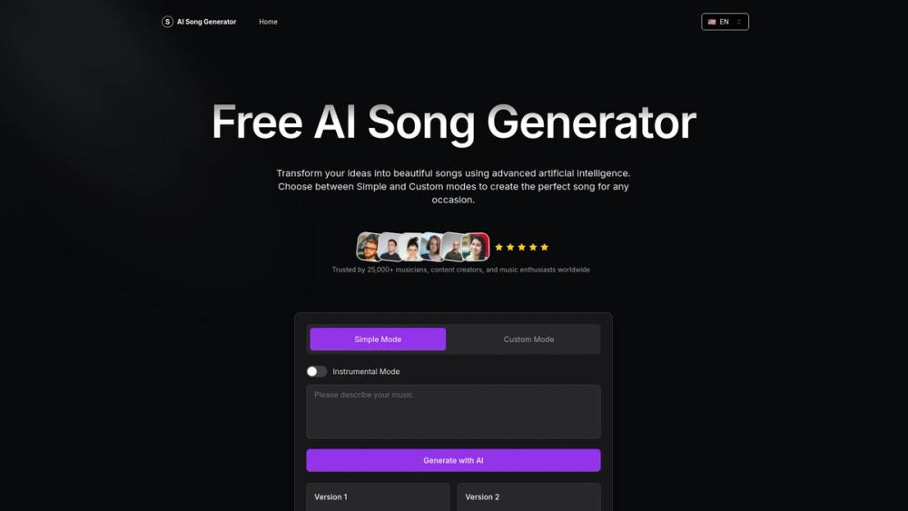 image for Free AI Song Generator